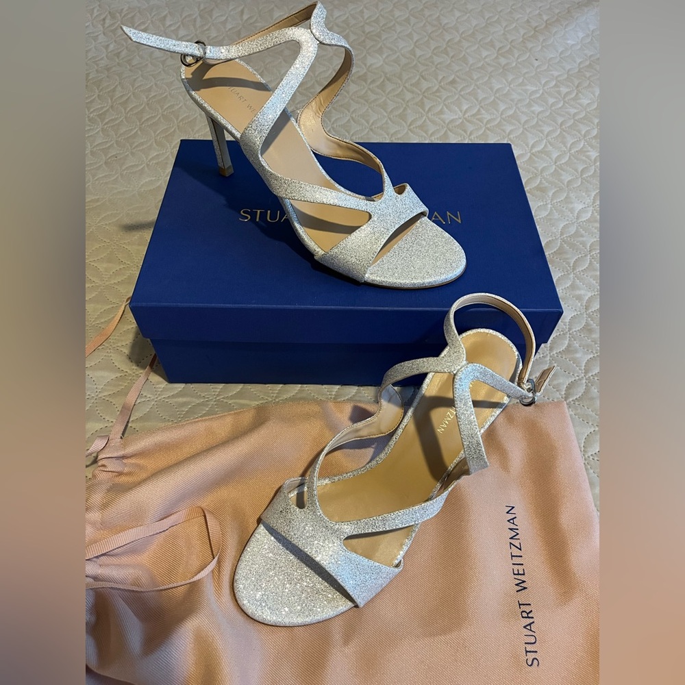 Stuart Weitzman Mariposa 80 Sandals, Made in Spain